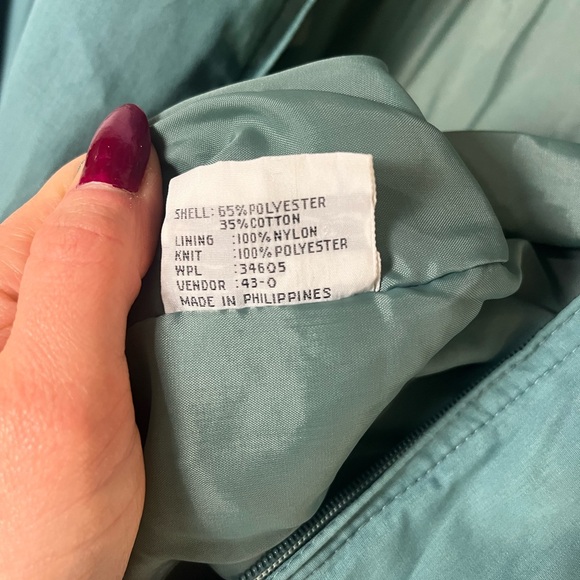 Vintage Aberdeen Embroidered Bomber Jacket Streetwear Women’s Size L - Picture 5 of 5